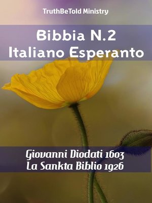cover image of Bibbia N.2 Italiano Esperanto